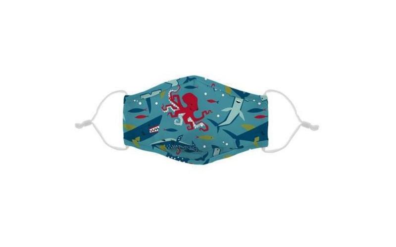 Stephen Joseph Kid\'S Polyester Face Mask Shark