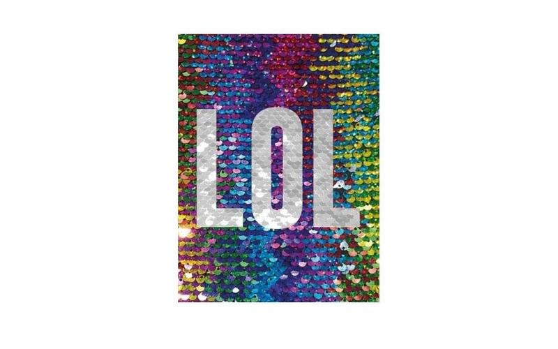 Lol Wow Sequin Journal