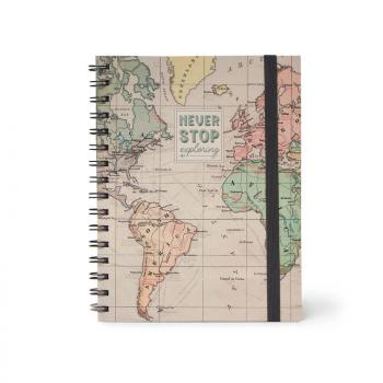 Legami Spiral Notebook, Travel