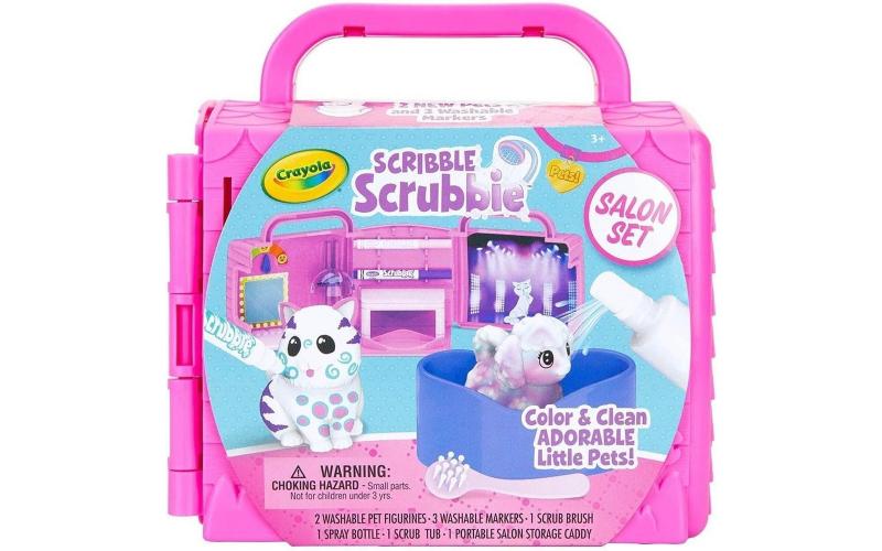 Crayola Washimals Pets Beauty Salon Playset