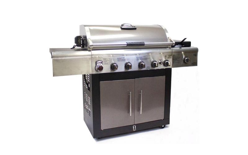 Brinkmann Select 6-Burner Dual Gas BBQ Grill