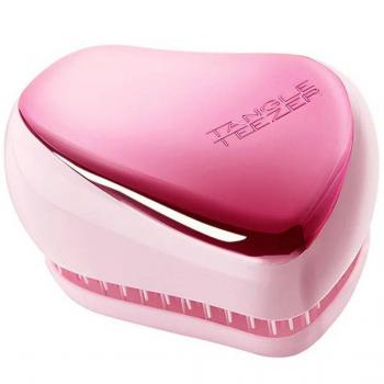 Tangle Teezer Compact Styler Baby Pink Chrome