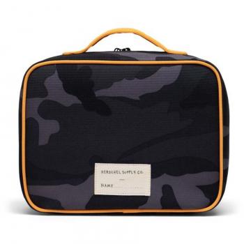 Herschel Pop Quiz Lunch Box Night Camo/Blazing Orange