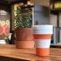 Stojo Pocket Cup Collapsible Leak Proof Cup Orange 355 ML