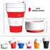 Stojo Pocket Cup Collapsible Leak Proof Cup Red 355 ML