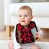Fred and Friends Dressed To Spill Lumberjack Bib & Teether Set