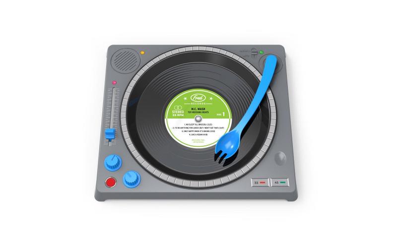 Fred and Friends Dinner DJ Record Turntable Kids Plate