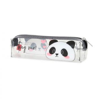 Legami Transparent Pencil Case, Panda