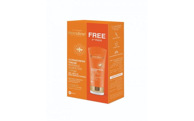 Beesline Ultrascreen Cream InvisiBeeslinee Sunfilter Spf 50 X2