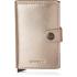 Secrid Miniwallet Metallic MMe-Champagne-Brown