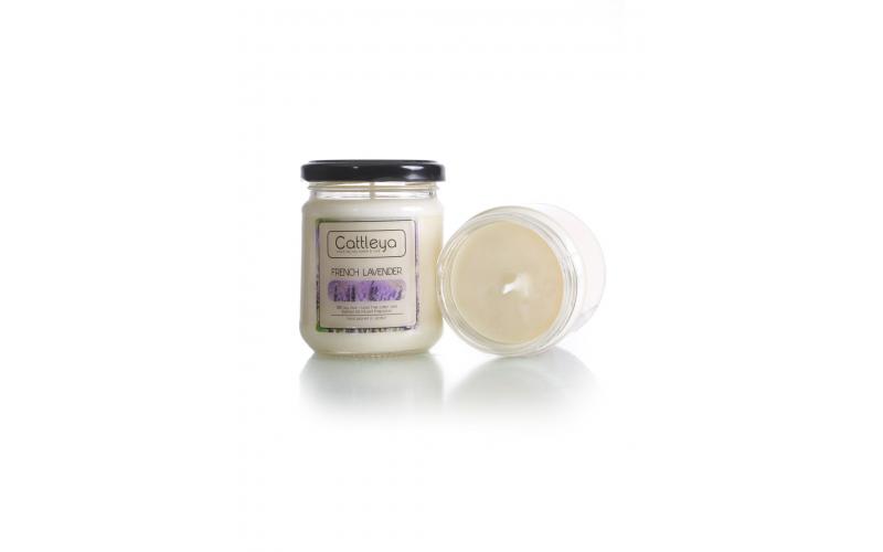 Cattleya Soy Wax Candles Small Jar French Lavender