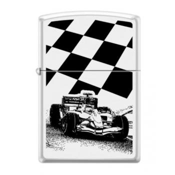 Zippo Planeta Race Car, Black & White