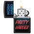 Zippo Work Hard Design