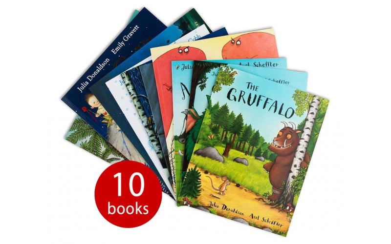 Julia Donaldson Collection 10-Book Ziplock