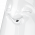 FIFTYEIGHT PRODUCTS Vase Laidback white