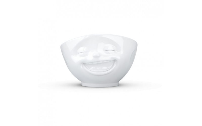 FIFTYEIGHT PRODUCTS: XL - bowl Laughing - white, 1000 ml