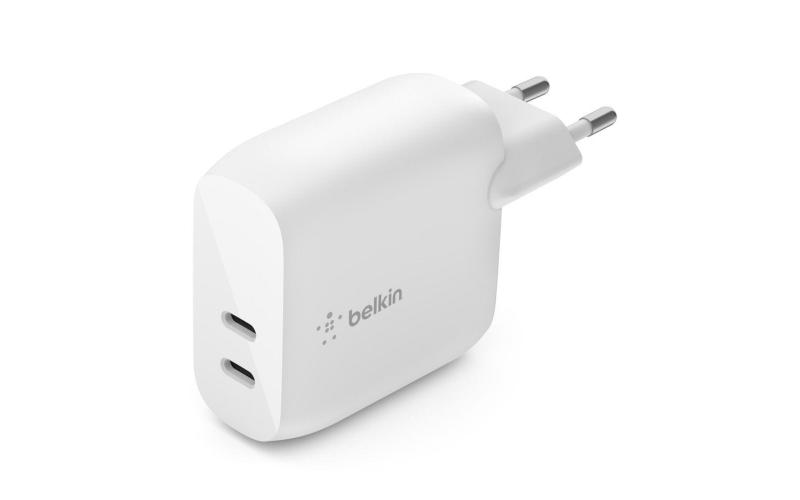 Belkin Dual USB-C PD Wall Charger 40W