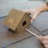 Kikkerland Diy Bird House Log Cabin