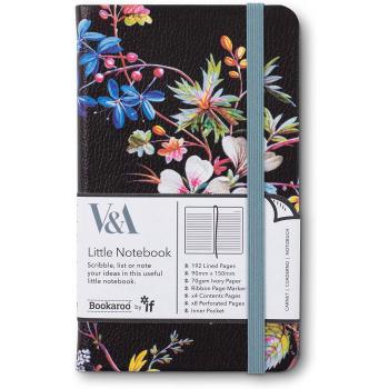 IF Company: V&A Bookaroo Journal A6 - Kilburn Black Floral