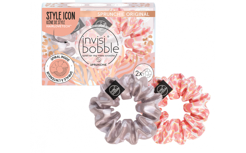 Invisibobble: Hair Tie Sprunchie Duo - We\'ll Always Have Panther