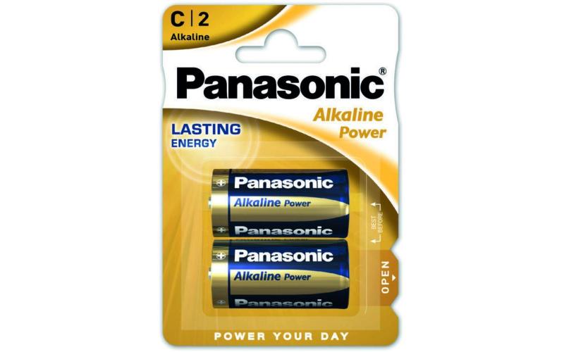 Panasonic Alkaline Battery C x2