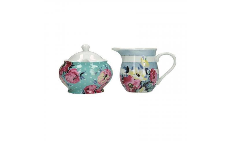 Lily\'s Home Kitchen Craft Mikasa Clovelly Creamer and Sugar Pot