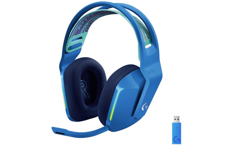 Logitech: G733 Lightspeed Wireless RGB Blue Gaming Headset