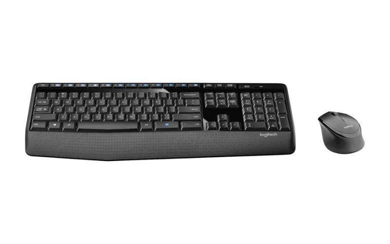 Logitech: MK345 Wirelees Combo Full-Sized Keyboard with Palm Rest