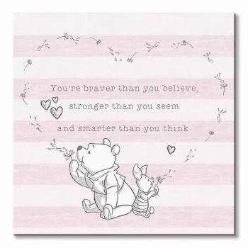 Pyramid: Winnie The Pooh (Believe) - Canvas Prints