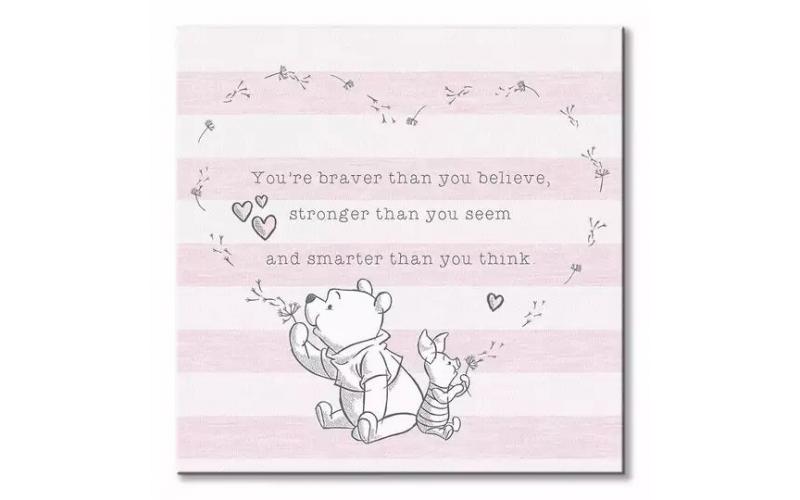 Pyramid: Winnie The Pooh (Believe) - Canvas Prints