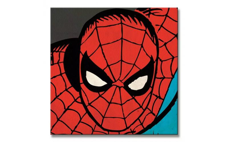 Pyramid: Marvel Comics (Spider-Man Close-Up) - Canvas Prints