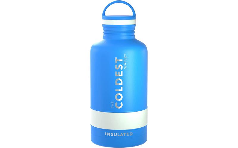 Coldest Water Bottle  21os Loop Lid Blue