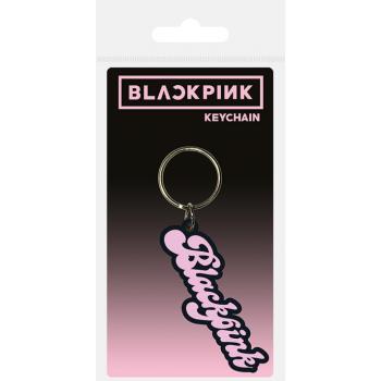 Pyramid Blackpink (Curvy Logo) Rubber Keychain