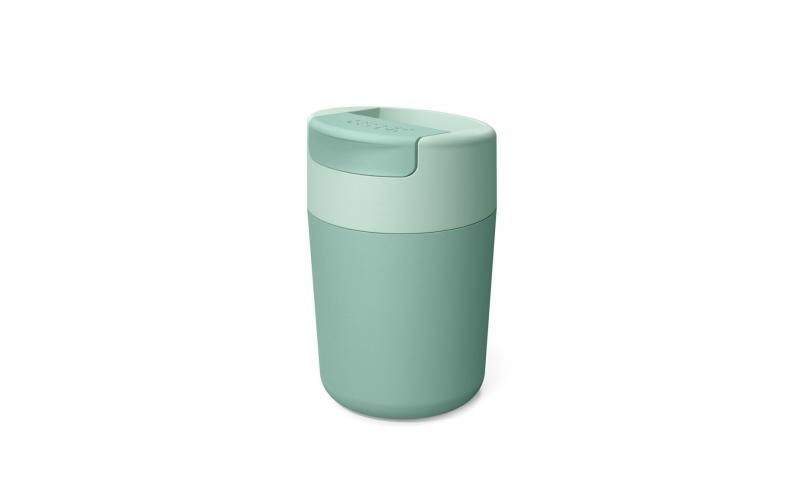 J & J: Sipp™ Travel Mug with Hygienic Lid 340ml - Green