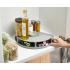 J & J: CupboardStore Rotating Organiser - Grey
