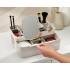 J & J: Viva Large Cosmetic Organiser With Removable Mirror - Shel