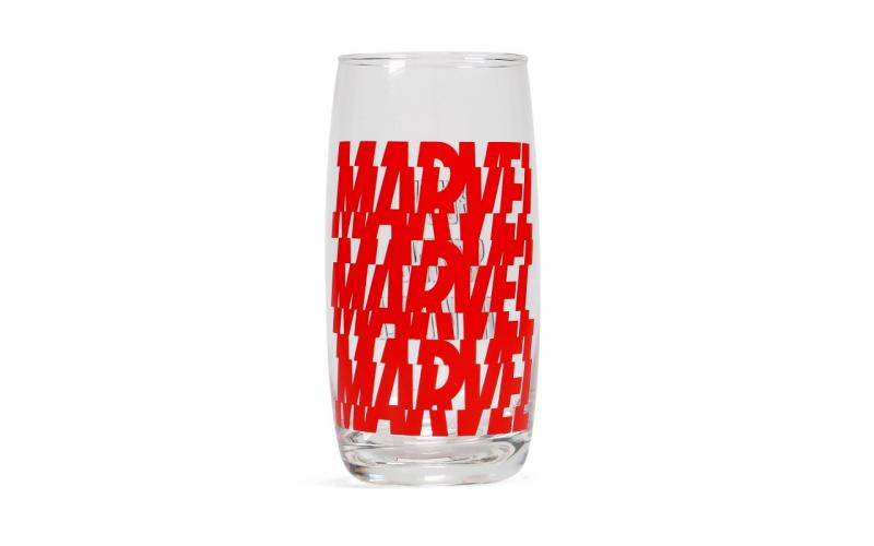 Half Moon Bay: Glass Tumbler - Marvel (Marvel Logo)