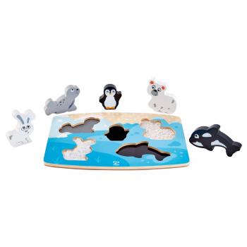 Hape: Polar Animal Tactile Puzzle