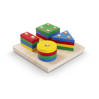 Plantoys Geometric Sorting Board