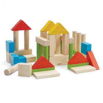 Plantoys Colorful 40 Unit Blocks