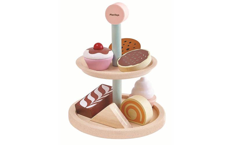 Plantoys Bakery Stand Set