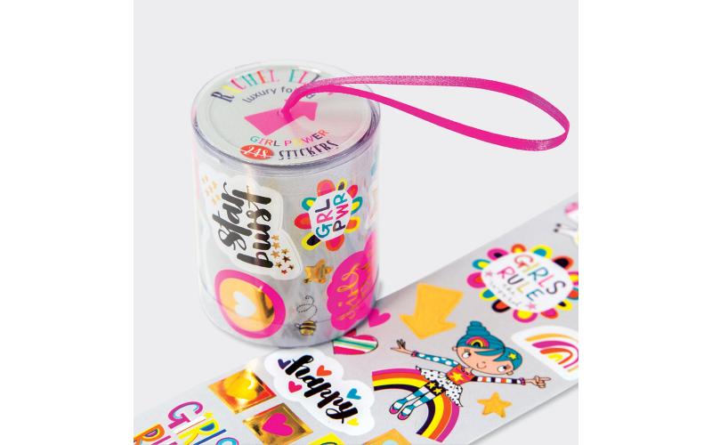 Rachel Ellen Design Rolls of Stickers - Girl Power