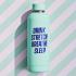 Yes Studio: Water Bottle 500ml - Drink Stretch Breathe Sleep