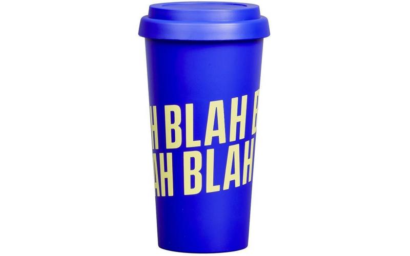 Yes Studio: Travel Mug - Blah Blah Blah