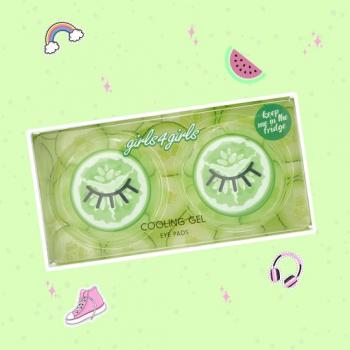 Girls 4 Girls Cucumber Cooling Gel Eye Pads