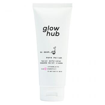 Glow Hub: pore polish facial exfoliator