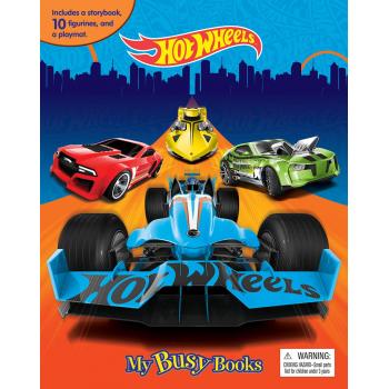 Phidal Mattel Hot Wheels My Busy Book