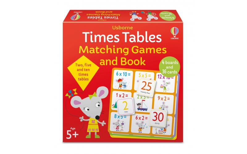 Times Tables Matching Games and Book