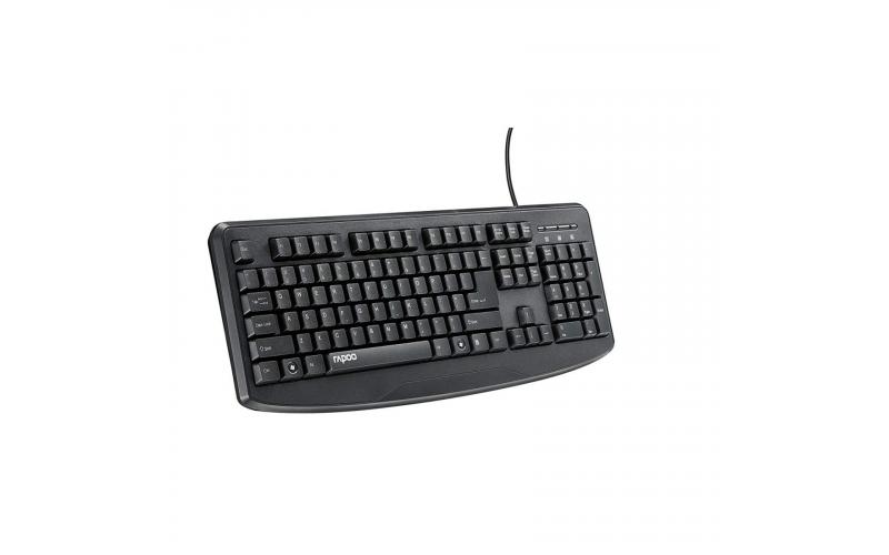 RAPOO WIRED USB NK2500 KEYBOARD Black