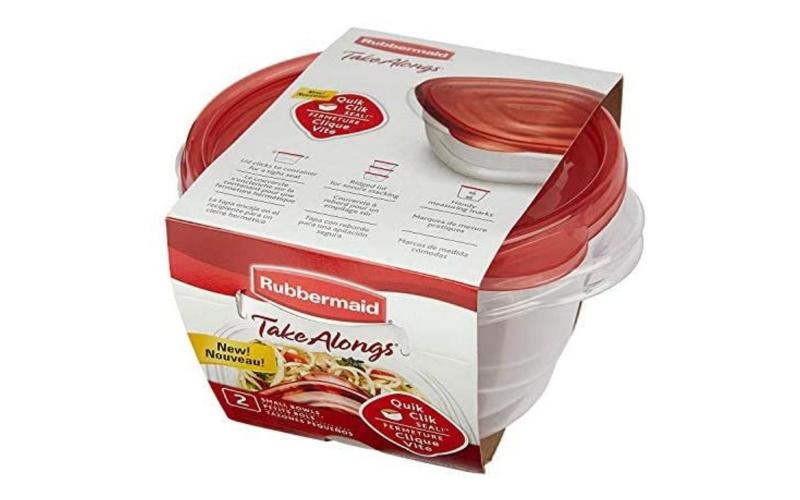 Rubbermaid Take Alongs Small Bowl Food 760 ml 2 Pack